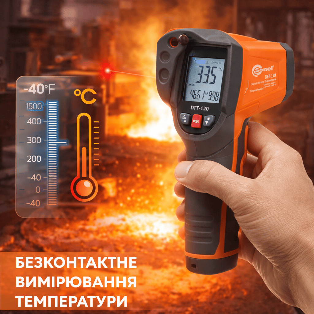 Безконтактне вимірювання температури